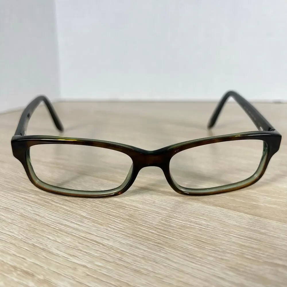 Ray-Ban RB5187 2445 Eyeglasses Brown Green Frames Only 52-16-140